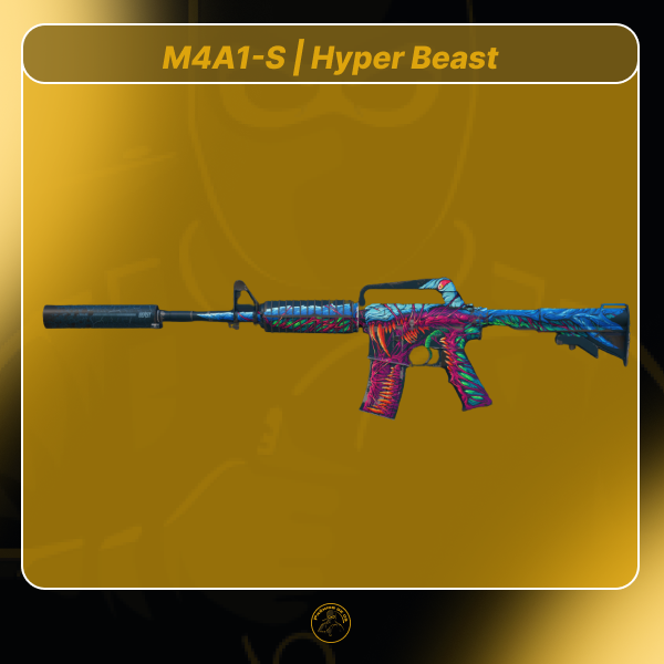 — 1607 M4A1-S | Hyper Beast (Field-Tested)