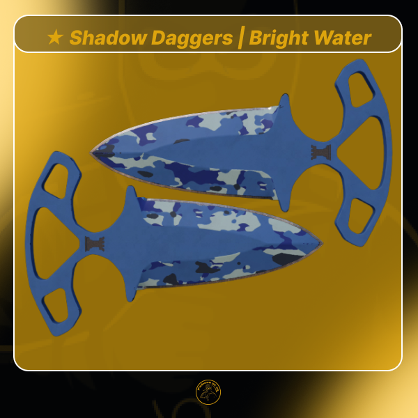  — 2207 ★ Shadow Daggers | Bright Water (Minimal Wear)