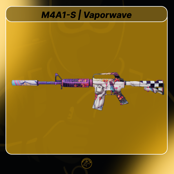 — 1707 M4A1-S | Vaporwave (Field-Tested)